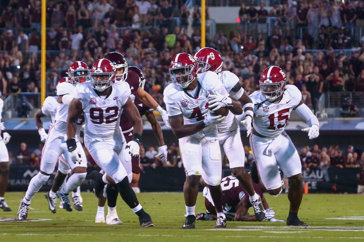 COLLEGE FOOTBALL: SEP 30 Alabama at Mississippi State