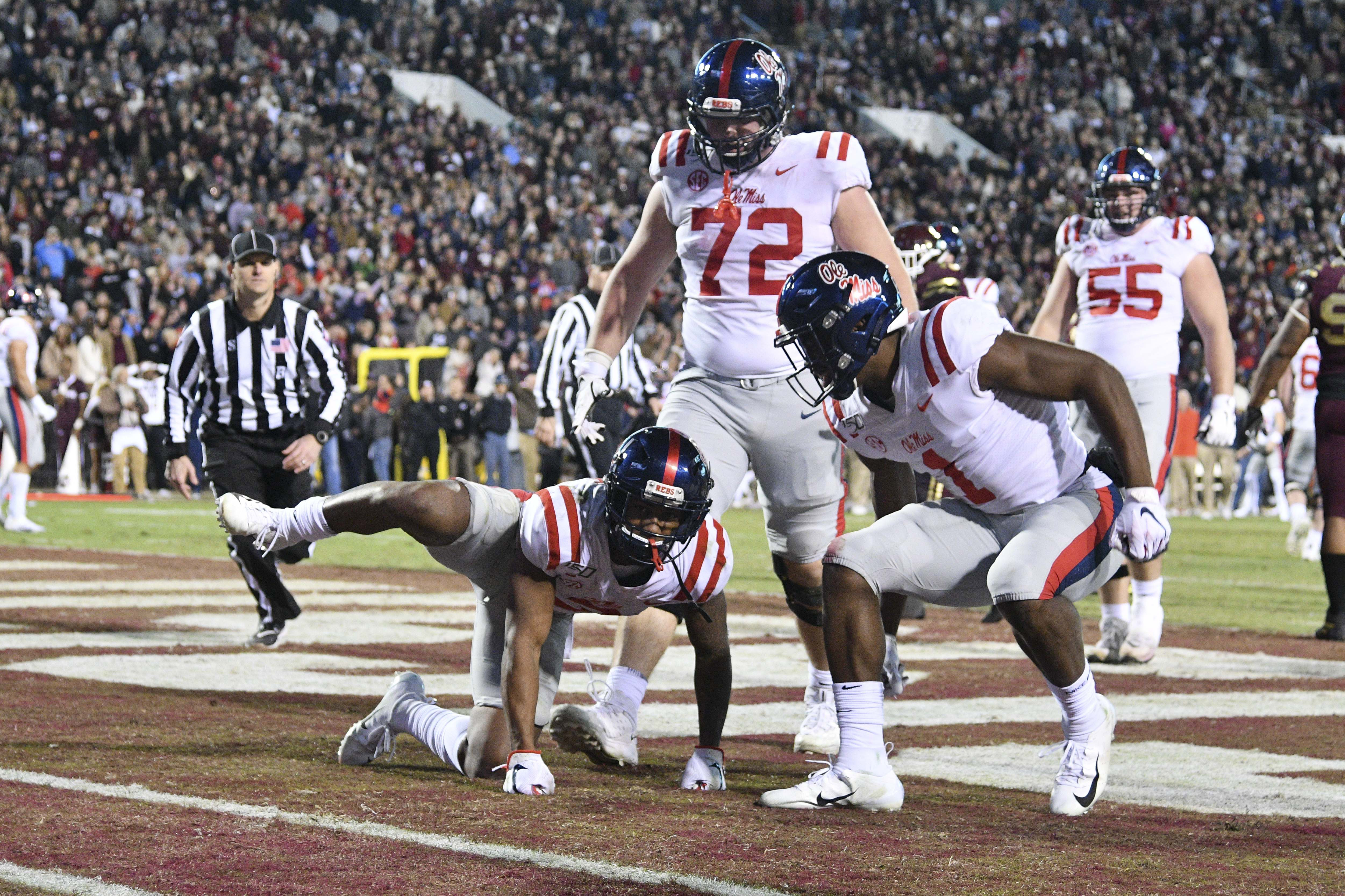 NCAA Football: Mississippi at Mississippi State